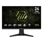 MSI MAG 245F X24 PC lamekuvar 60,5 cm (23.8") 1920 x 1080 pikslit Full HD LCD Must