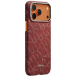 PITAKA Ultra-Slim Monogram MagSafe iPhone 17 Pro kaitse&uuml;mbris kuldne