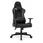 Gaming Gaming chair Sense7 Spellcaster fabric Gaming Chair, Black-grey