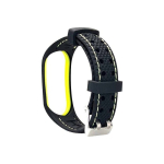 Beline pasek Sport Mi Band 7 czarno-limonkowy black|lime