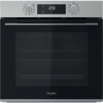 Whirlpool OMK58HR0X 71 l A+ Must, Roostevaba teras