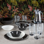 Serwis Serwis obiadowy dla 6 osob Simply Black & White 46-element LUMINARC
