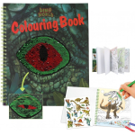 Dino Dino World - Coloring book, sequin eye