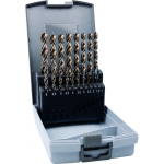 Drill Drill set 19szt wierteł HSS do drawna 1-10mm, KP 19, Timber Twist, Alpen [0067100019100]