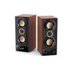 Computer Computer speakers Genius speakers SP-HF800BT, 2.0, 20W, black-brown, Bluetooth 5.3