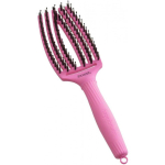 Pink OLIVIA GARDEN Amazonki Hairbrush Fingerbrush Soft Pink R&oacute;ž po zdrowie