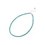 Agate Agate Mineral Necklace for Women with Apatite POL-N05/47L