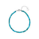 Agate Agate Matching mineral bracelet with apatite POL-B05/21L