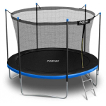 Neo-Sport Garden trampoline with inner net and ladder, 183 cm