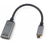 &bdquo;PremiumCord&ldquo; &bdquo;PremiumCord&ldquo; USB-C&ndash;HDMI adapter, video eraldusv&otilde;ime 8K@60Hz, 4K@144Hz, 20cm