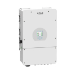 Inverter Inverter V-TAC DEYE 8KW H&Uuml;BRIID &Uuml;hefaasiline Madalpinge SUN-8K-SG01LP1-EU 10 Aastat Garantii