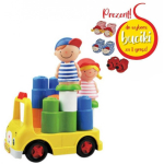 K's K's Kids Kaugjuhtimisega koolibuss - klotside komplekt