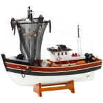 Lean Lean Toys Kogutav Dekoratiivne Laev Kalapaat Kalav&otilde;rk Mudel 38x31cm