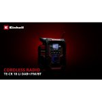 EINHELL Raadio TE-CR 18 Li DAB+FM/BT SOLO