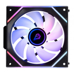 Blackstorm Luna MAG-INF ARGB PWM -ventilaator, must, 120 mm