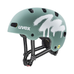 UVEX Kid 4 Style MIPS laste ratturi kiiver, roheline
