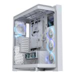 ASUS ROG CRONOX GR801 CURVE TG ARGB WHITE Midi Tower Valge