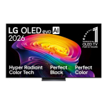 LG OLED evo AI OLED83C61LA 2,11 m (83") 4K Ultra HD Nutiteleri funktsioon WiFi Must