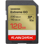 SanDisk 128 GB Extreme GO UHS-I U3 V30 SD m&auml;lukaart