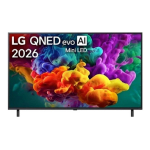 LG QNED 4K evo AI Mini LED teler | 55QNED85B3B | 55 | Nutitelevisioon | webOS | UHD | Must