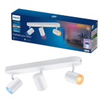 Philips Philips Smart Lighting BOS spotivalaisin, 3 x 5 W, W, 22-65 K, RGB