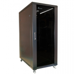 Extralink 37U 600X1000 STANDING RACKMOUNT CABINET BLACK Seinale monteeritav riiul Must