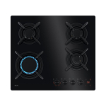 AEG HKB64453NB Must Sisseehitatud 59 cm Gaas 4 tsoon(id)