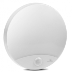 Ceiling Ceiling light LED lamp with motion sensor Maclean, infrared, color white, 10W, IP44, natural color white (4000K), 900lm, MCE357
