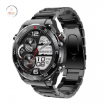 iWear HW5 Aluminum Men Inteligent Sport BT Call Smart Watch 1.52'' Amoled Heartrate / Oxygen Black