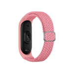 Beline pasek Mi Band 7|6|5 Textile pink|r&oacute;ż