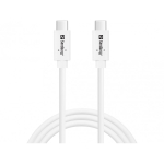 Sandberg 136-53 USB-kaabel USB 3.2 Gen 2 (3.1 Gen 2) 1 m USB C Valge