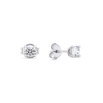 Brilio Brilio Silver Silver stud earrings with clear zircons EA580/1/2/3/4W