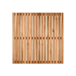 Wooden Wooden terrace tiles, acacia, 55 x 55 cm, WENKO