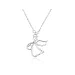 Beneto Silver pendant with little angel AGS1326 / 47