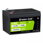 Green Green Cell LFPGC12V12AH UPS-aku Liitiumraudfosfaat (LiFePo4) 12,8 V 12 Ah