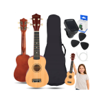 Luna Luna Guitars SUPRIMO UK21 SET NW sopranine ukulele 21" naturaalne