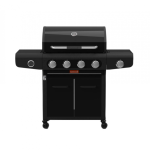 Barbecook Gas Barbecue Siesta 412 Graphite, 132 x 56 x 118 cm |