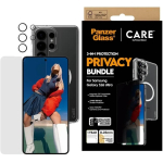 Panzer Panzer Glass Kaitsekott CARE by PanzerGlass Privacy 3in1 Karp+Klaas+Objektiiv Samsung Galaxy S26 Ultra jaoks