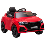 Lean Lean Cars One-seater electric car for children Audi RS Q8, red