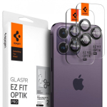 Spigen OPTIK.TR "EZ FIT" CAMERA PROTECTOR 2-PACK IPHONE 14 PRO / 14 PRO MAX Black COVER