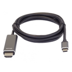 PremiumCord KU31HDMI08 videokaabliadapter 1,8 m HDMI t&uuml;&uuml;p A (Standard) USB t&uuml;&uuml;p-C Must