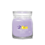 Yankee Yankee Candle Lemon Lavender vahak&uuml;&uuml;nal Silinder Lilla 1 tk