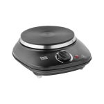 Teesa Single-seat portable electric stove 1000W Black