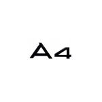 Audi IML Big Logo MagSafe Case iPhone 14 Pro 6.1" czarny|black h