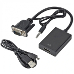 RoGer Adapter to Transfer VGA to HDMI (+Audio)