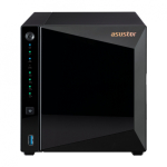 Asustor DRIVESTOR 4 Pro Gen2 AS3304T V2 NAS Realtek RTD1619B 2 GB DDR4 ADM Must