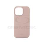Mercury Silicone iPhone 15 Pro Max 6,7" r&oacute;żowo-piaskowy|pink-san