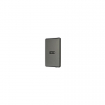 Audi Powerbank indukcyjny 15W 5000mAh szary|grey Big Logo MagSaf