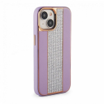Apple Apple iPhone 15 Diamonds and Leather Case Pink Sand