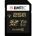 Emtec ECMSD256GXC10SP m&auml;lukaart 256 GB SDXC UHS-I Klass 10
